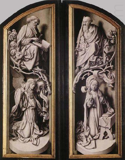 MASTER of the St. Bartholomew Altar Crucifixion Altarpiece oil painting picture